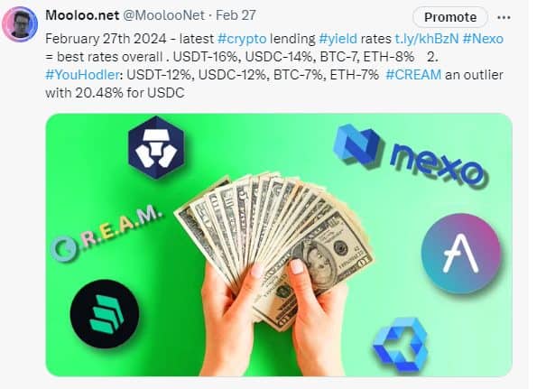 Mooloo Deposit Rate Tweet