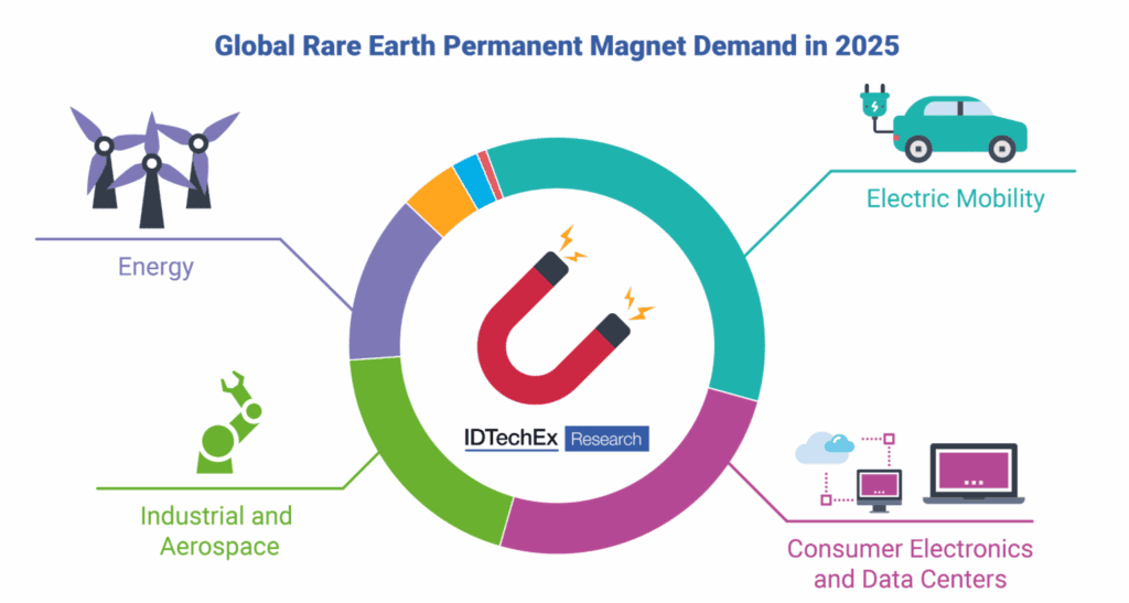 Global Rare Earth Permanent Magnet demand 2025