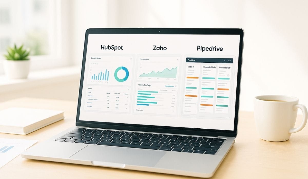 Top CRM Platforms for Small Teams: HubSpot vs Zoho vs Pipedrive
