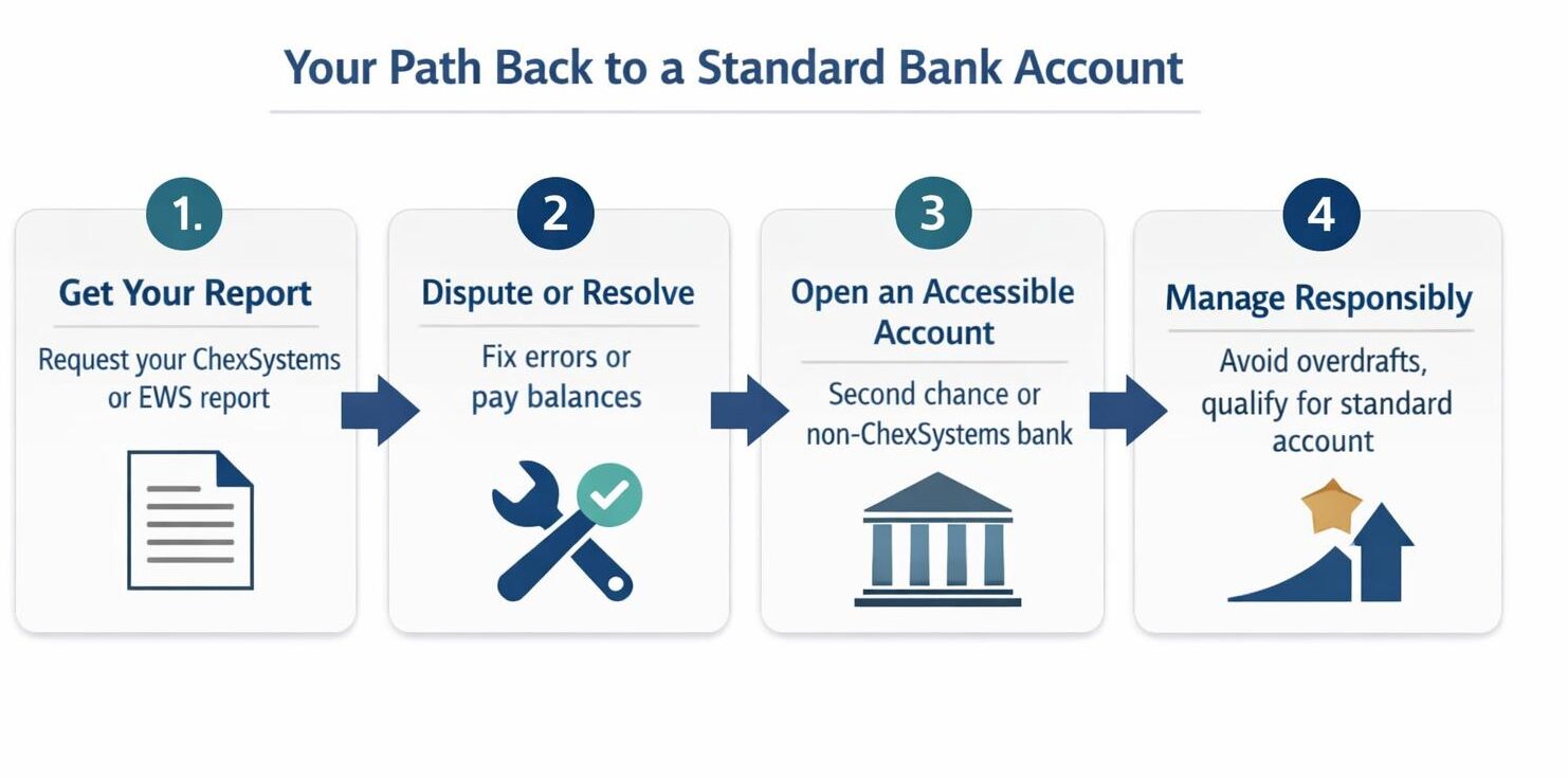 How to Open a Bank Account After Being Denied