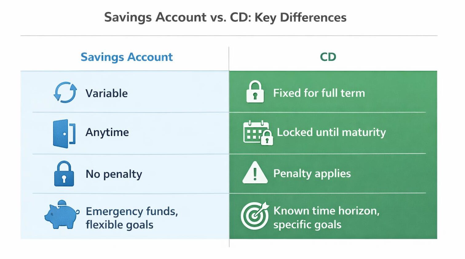 CD vs Savings Account: Which Is Better?