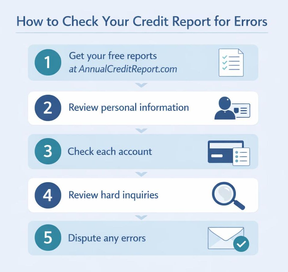 How to Check Your Credit Report for Errors