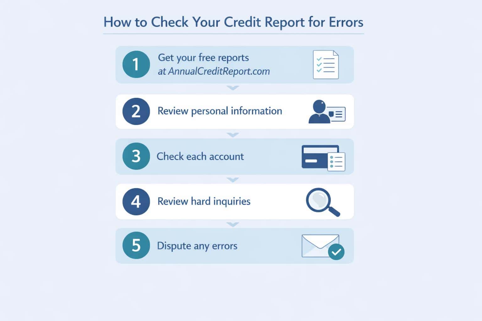 How to Check Your Credit Report for Errors