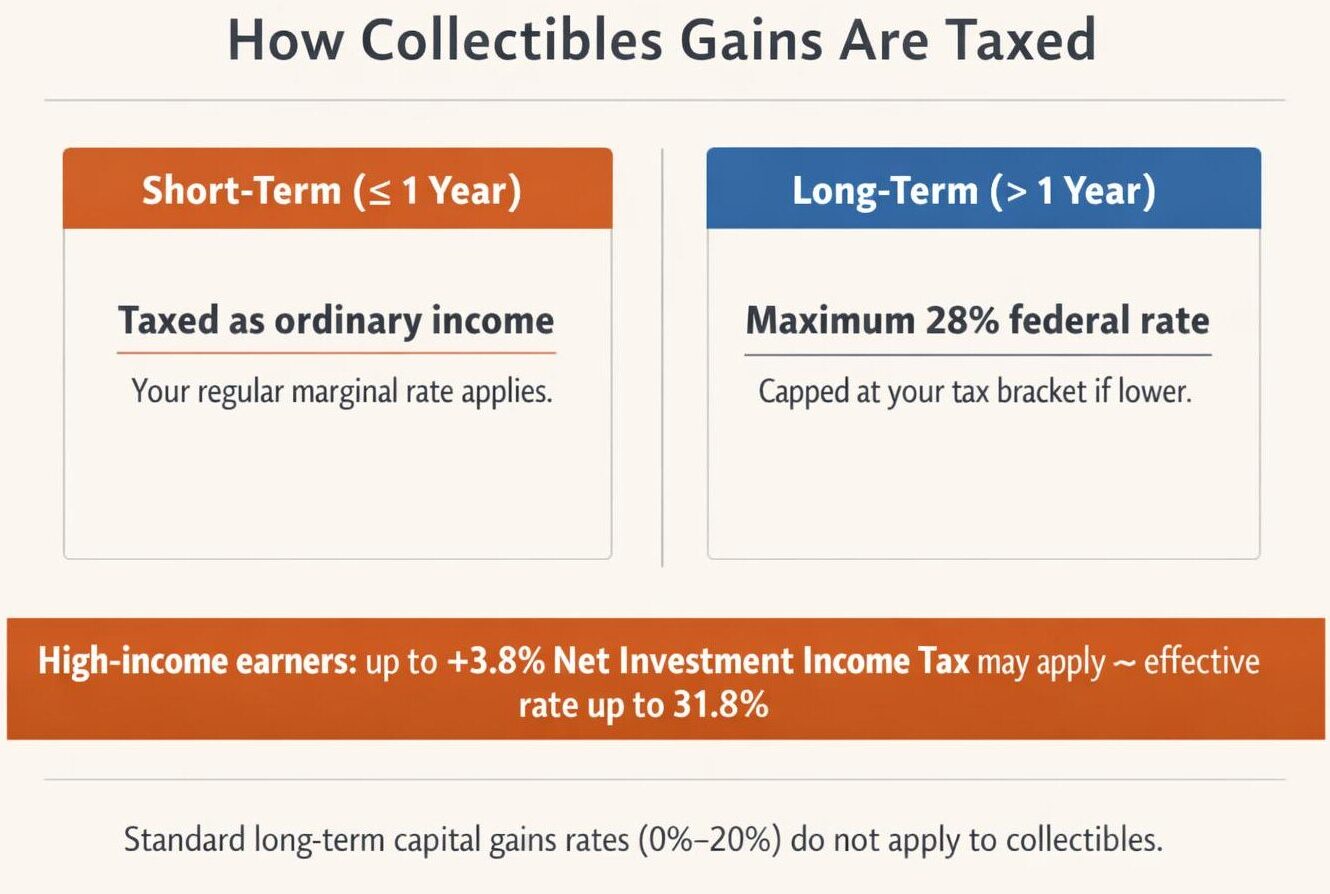 What Is the Collectables Tax Rate and What Does It Apply To?
