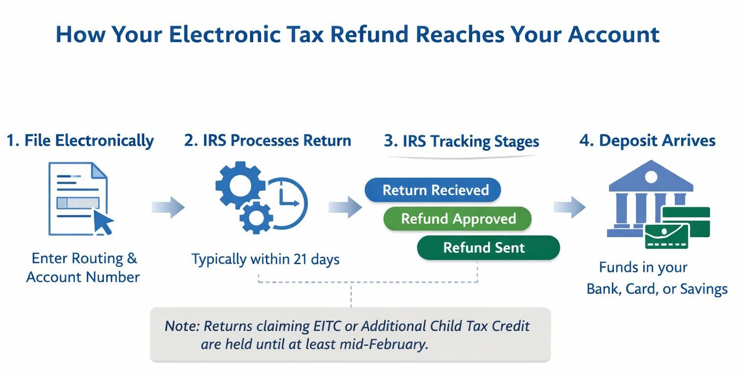How To Receive Your IRS Tax Refund Electronically